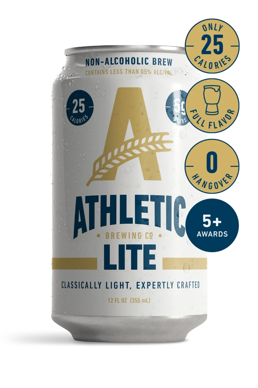 Athletic Brewing Co. Lite 6pk cans single