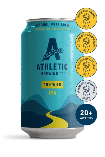 Athletic Brewing Co. Run Wild IPA 6pk cans single