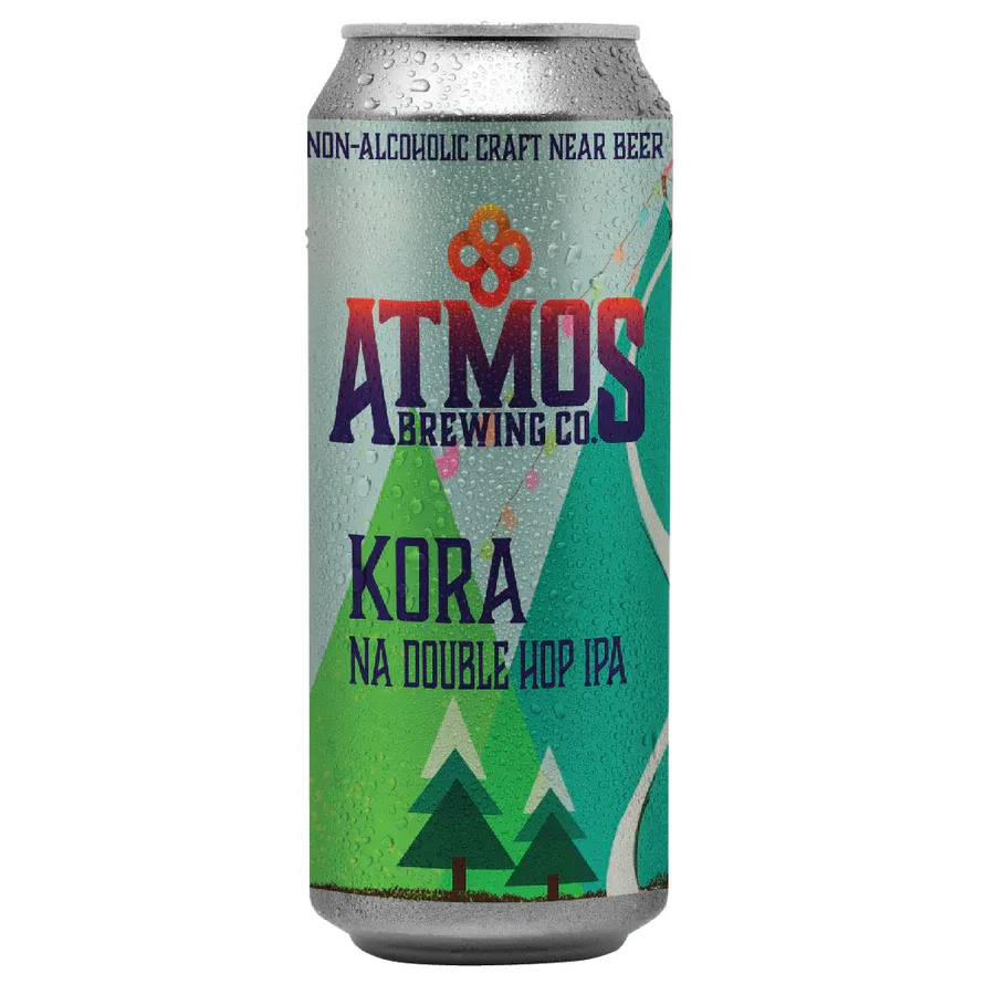 Atmos Kora NA Double Hop IPA 4 pk cans single