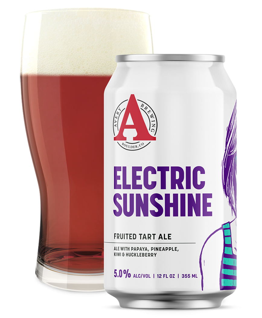 Avery Electric Sunshine Fruited Sour 6pk cans single