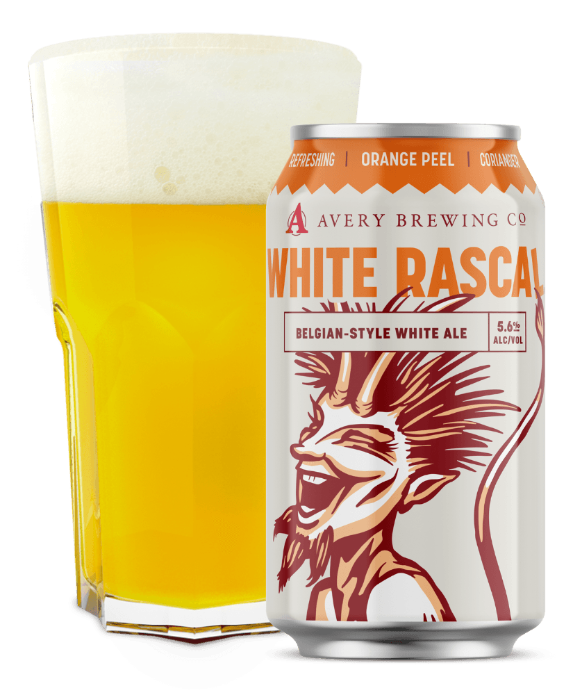 Avery White Rascal Belgian White 6pk cans single