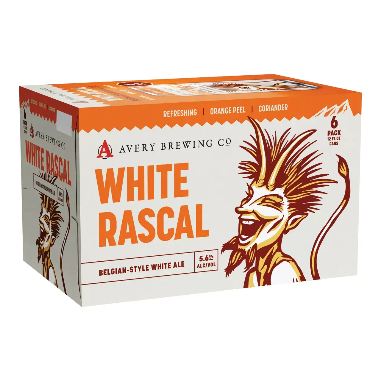 Avery White Rascal Belgian White 6pk cans
