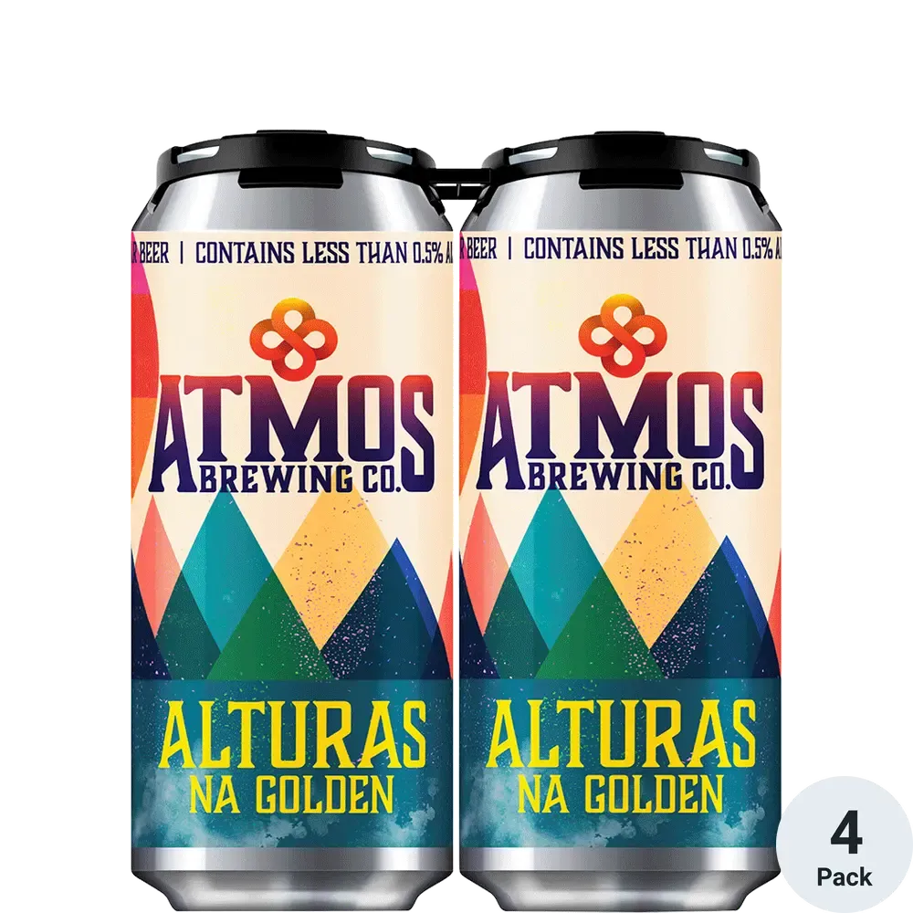 Atmos NA Alturas Golden Ale  4pk cans