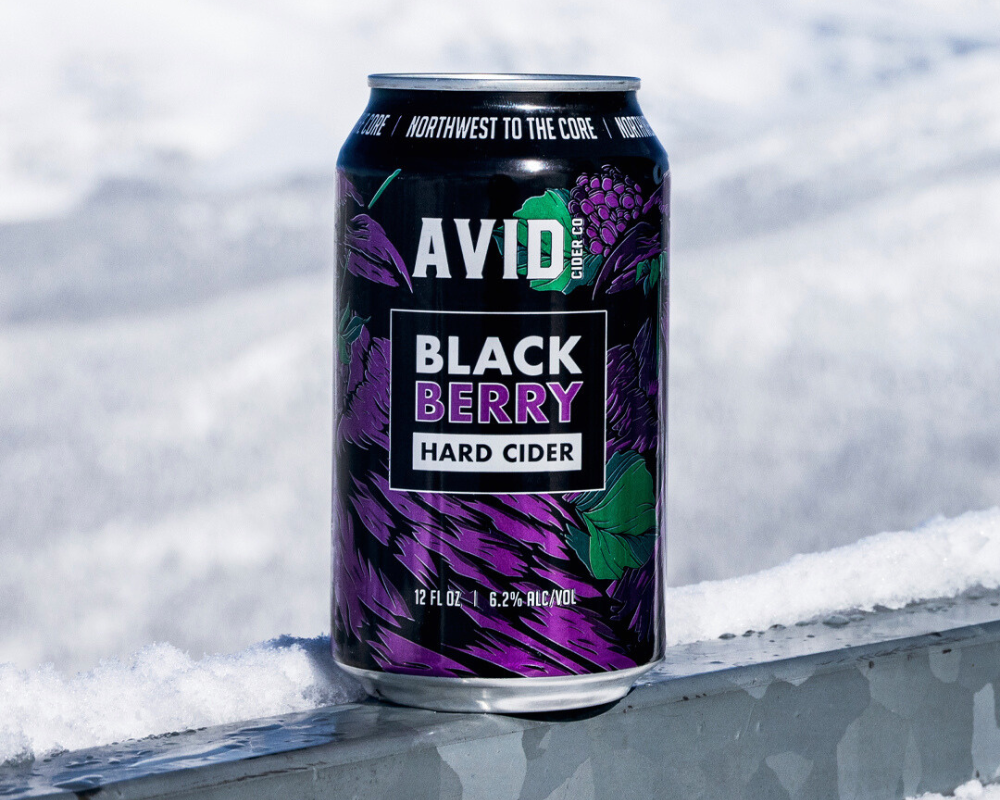 Avid Huckleberry Hard Cider 6pk cans single