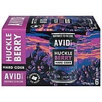 Avid Huckleberry Hard Cider 6pk cans