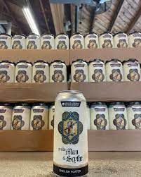 Barley &amp; Sword Brewing Ye Olde Man &amp; Scythe English Porter 4pk 16oz cans
