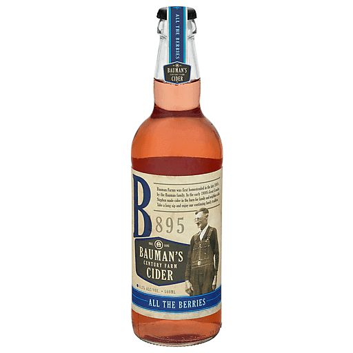 Bauman&#39;s All The Berries Hard Cider 500ml