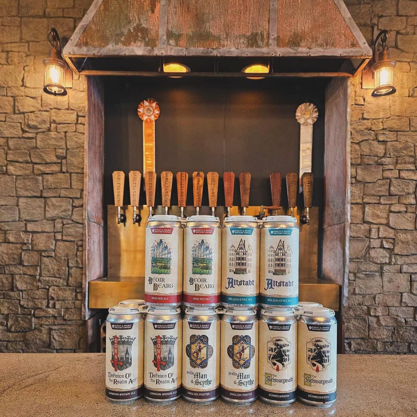 Barley &amp; Sword Brewing Beoir Dearg Irish Red Ale 4pk 16oz cans