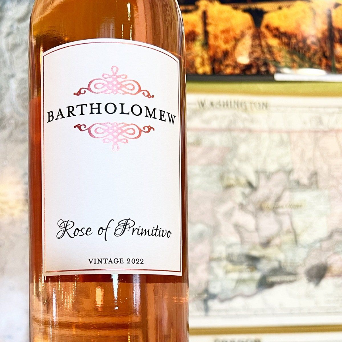 Bartholomew Rose of Primitivo  750ml