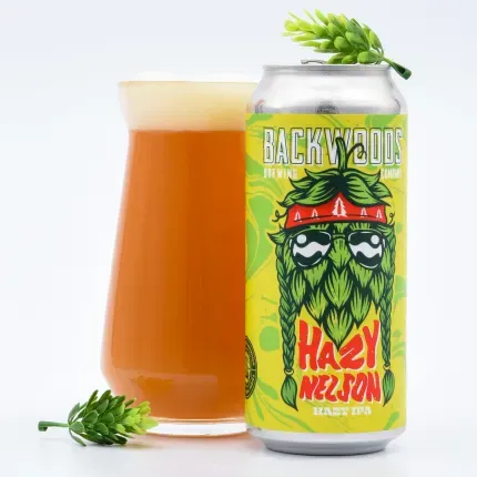 Backwoods Hazy Nelson Hazy IPA 6pk cans single