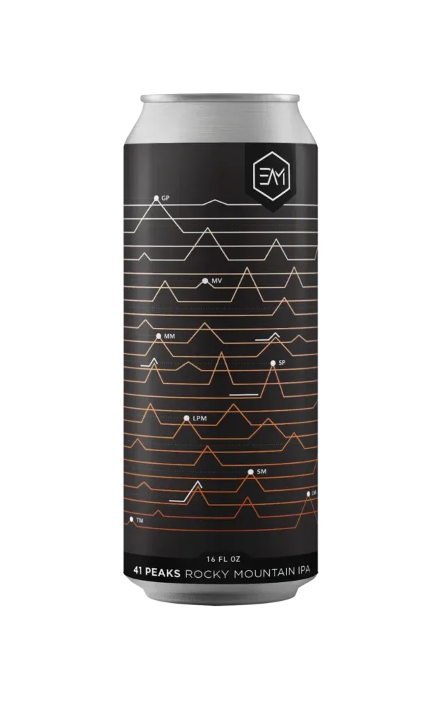BAM 41 Peaks Rocky Mountain IPA 4pk cans single