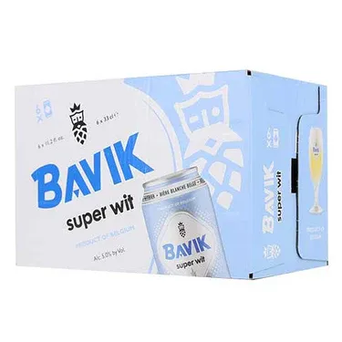 Bavik Super Wit 6pk cans