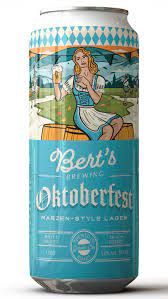 Bert&#39;s Oktoberfest Marzen-Style Lager 4pk cans single