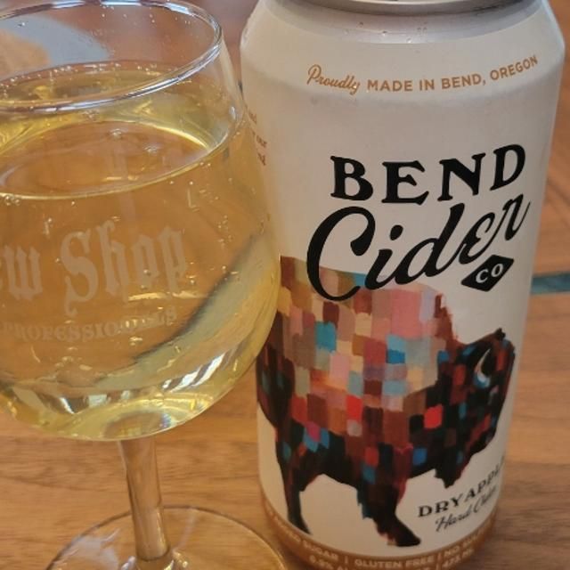 Bend Cider Dry Apple 4pk 16oz cans