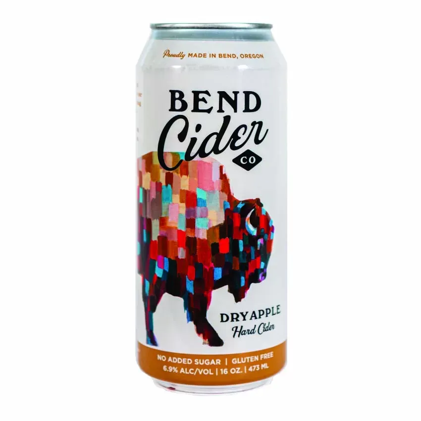 Bend Cider Dry Apple 4pk 16oz cans single