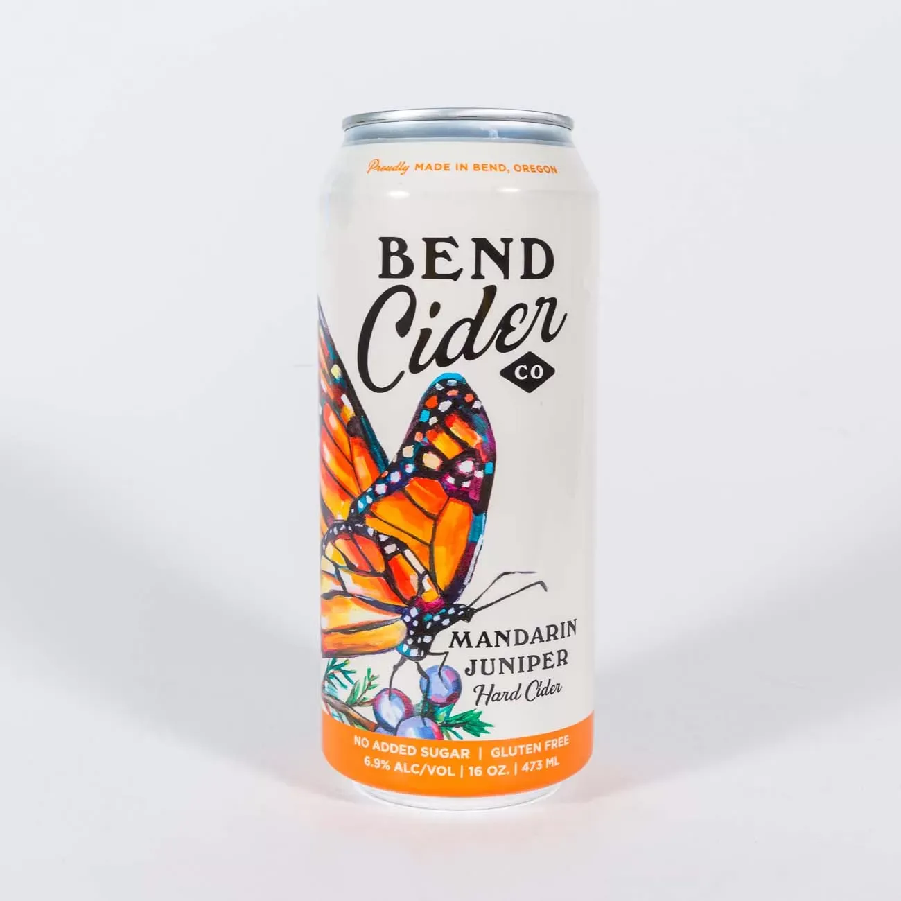 Bend Cider Mandarin Juniper 4pk 16oz cans single