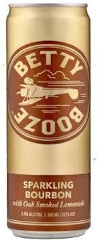 Betty Booze Sparkling Bourbon w/ oak smoked lemonade 4pk cans single