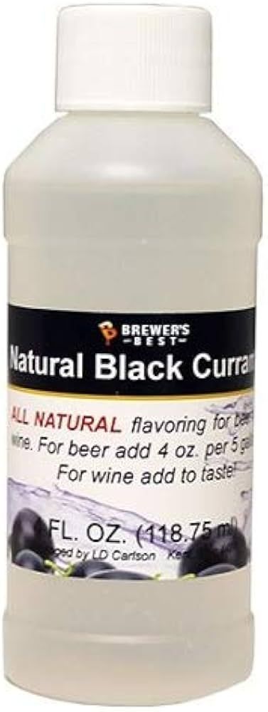 Black Currant natural fruit Flavor 4oz
