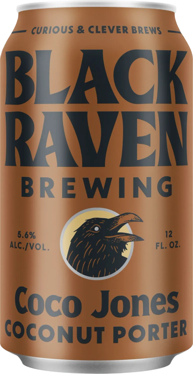 Black Raven Coco Jones Coconut Porter 6pk cans single
