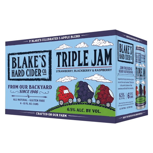 Blake&#39;s Triple Jam Cider 6pk cans