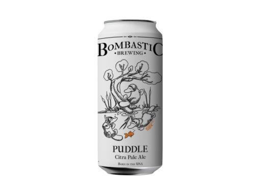 Bombastic Brewing Puddle Pale 4pk cans single