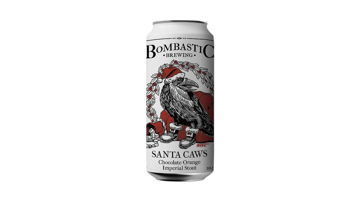 Bombastic Santa Caws Imperial Stout 4pk cans single