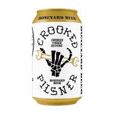 Boneyard Crooked Pilsner 6pk single