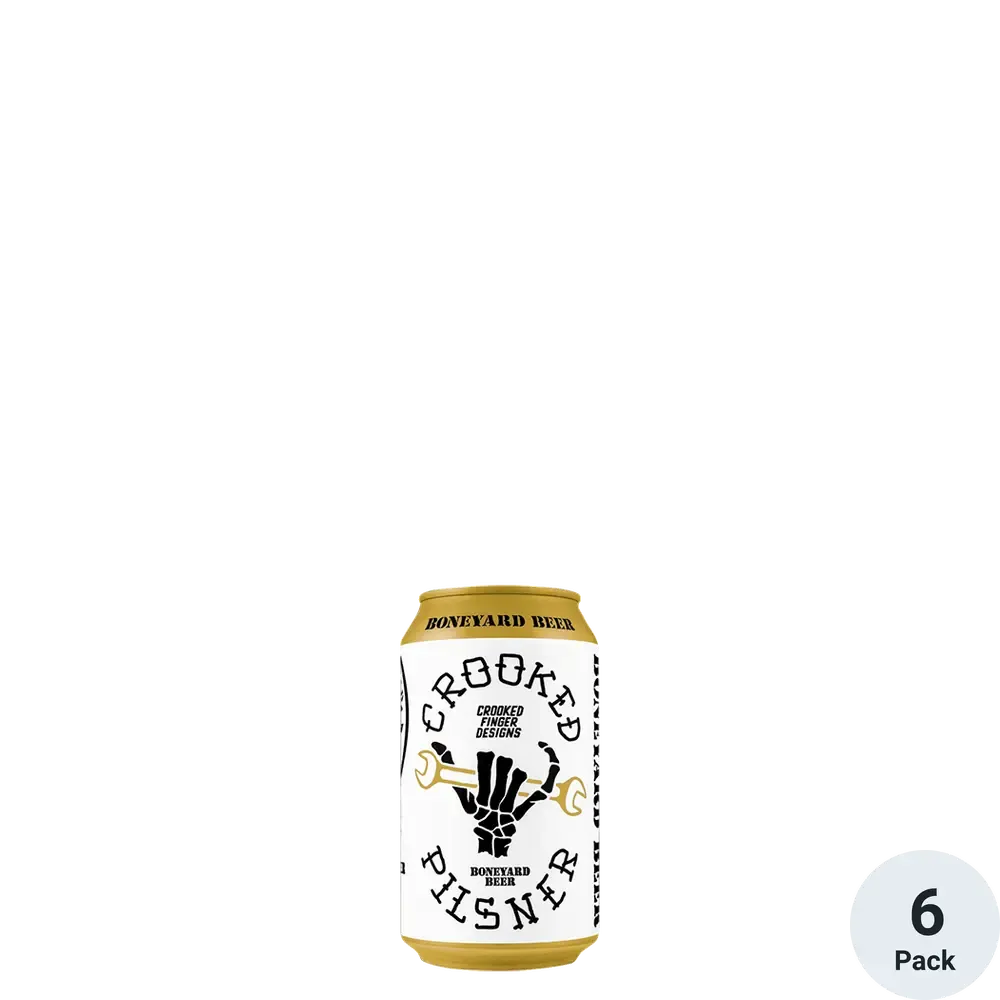Boneyard Crooked Pilsner 6pk single