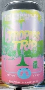 Boss Rambler Tropics Trip Hazy IPA 4pk 16oz cans single