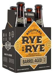 Boulevard Brewing Rye On Rye BA Ale. 4pk bottles