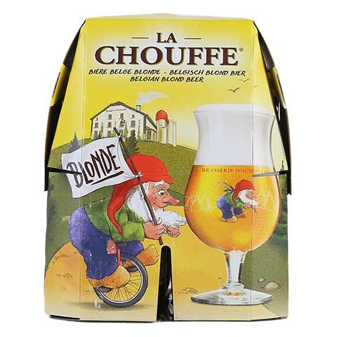 Brasserie La Chouffe Blonde Belgian 4pk cans
