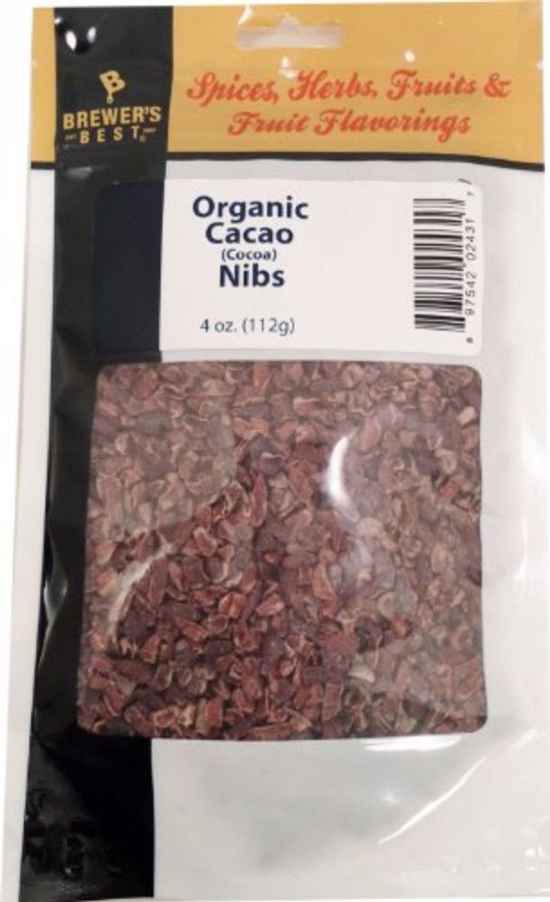 Brewers Best Cacao (Cocoa) Nibs 4oz