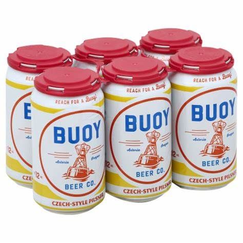 Buoy Beer Co. Czech-Style Pilsner 6pk cans single