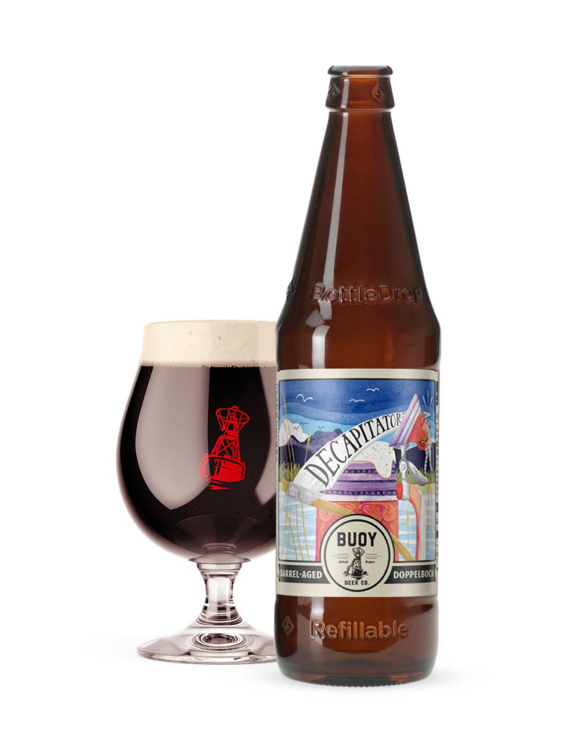Buoy Beer Co. Decapitator BA Doppelbock 500ml bottle