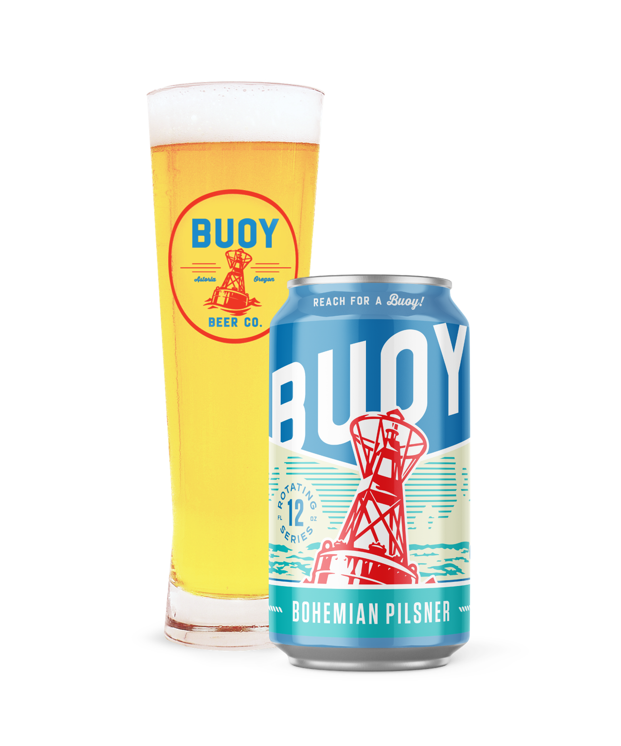 Buoy Bohemian Pilsner 4pk cans single