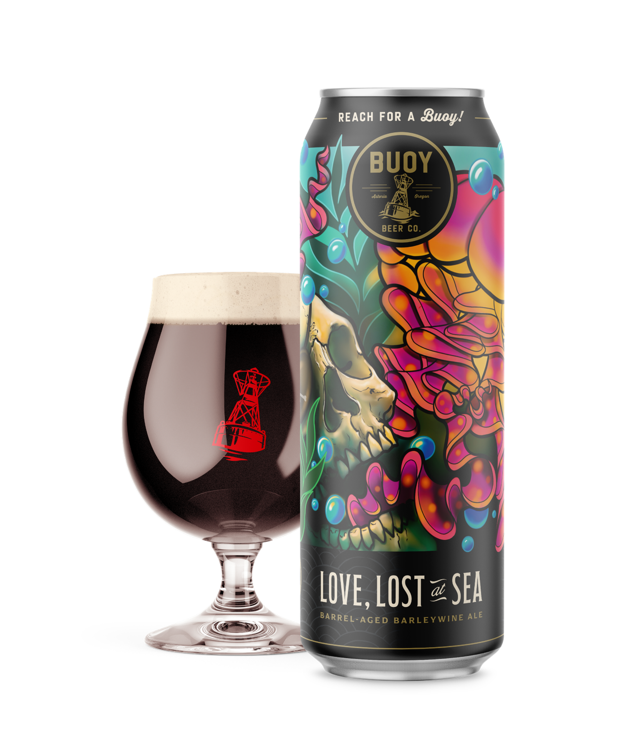 Buoy Beer Co. Love Lost At Sea BA Barleywine  19.2oz 2024