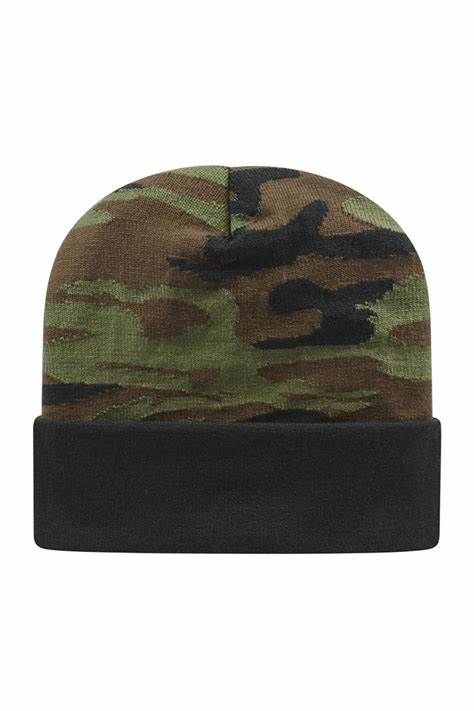 Camouflage Knit Cap