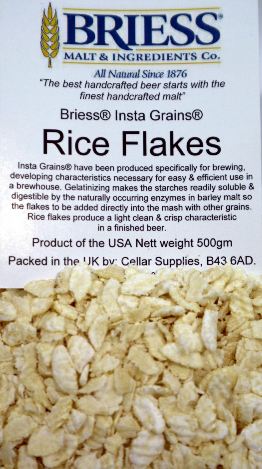 Canada Malting (or Briess) Flaked Rice (per oz)(*43)