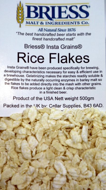Canada Malting (or Briess) Flaked Rice (per oz)(*43)