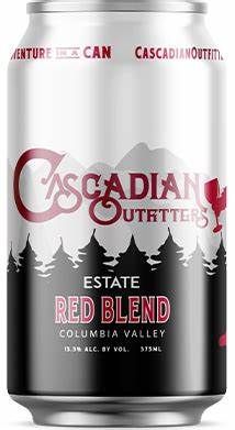 Cascadian Outfitters Red Wine Blend can