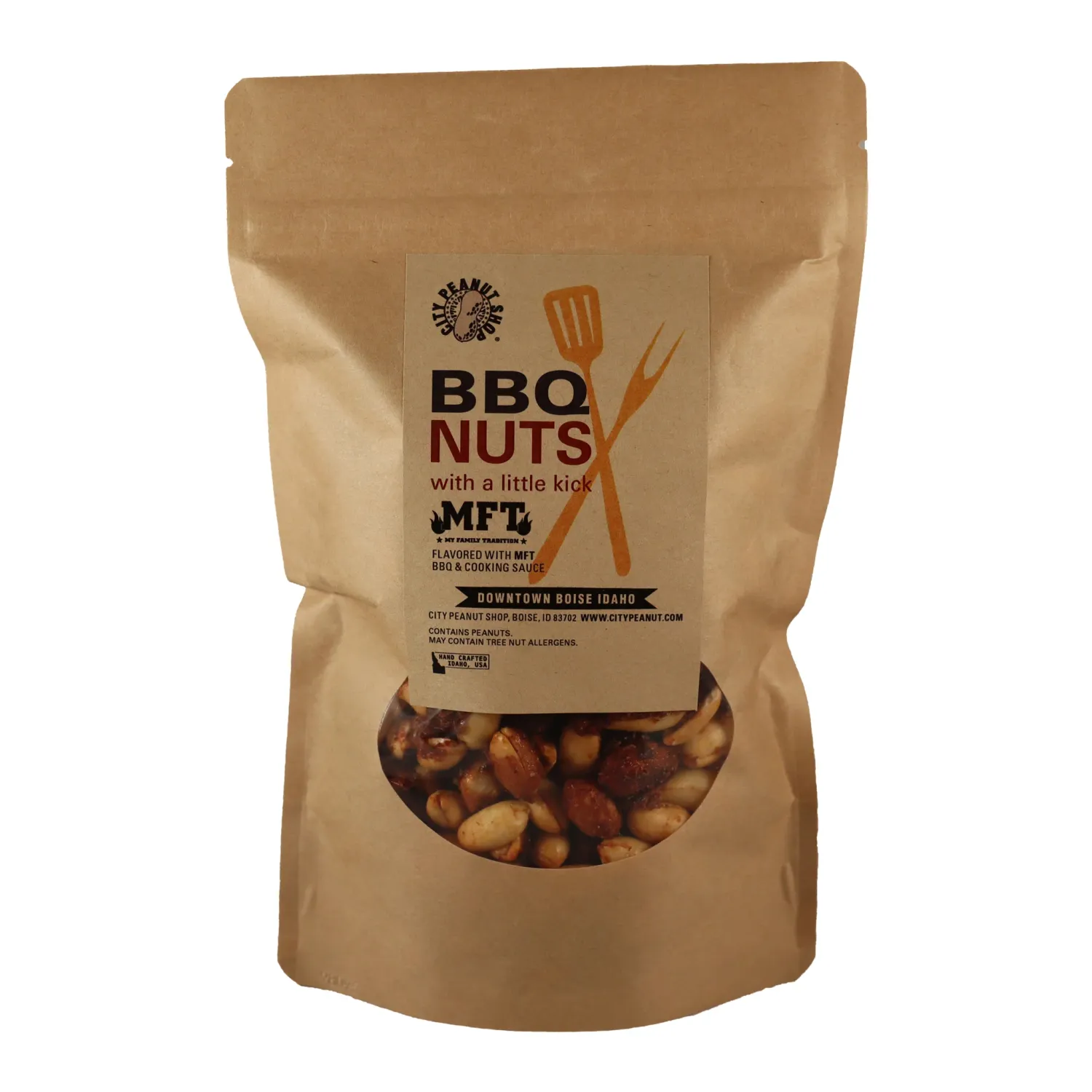 City Peanut Shop BBQ Peanuts .25lb