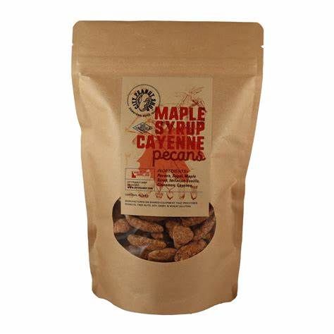 City Peanut Shop Maple Syrup Cayenne Pecans .25lb