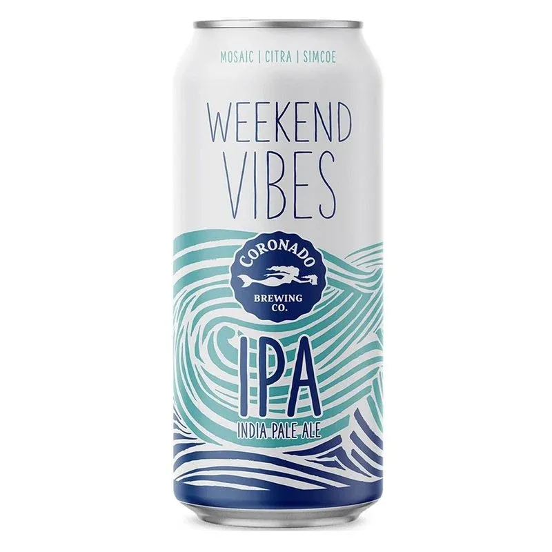 Coronado Weekend Vibes IPA 6pk 16oz cans single