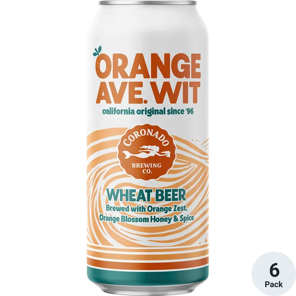 Coronado Orange Ave. Wit Wheat 6pk 16oz cans single