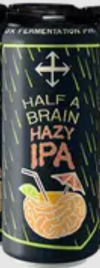 Crux Half A Brain Hazy IPA 6pk cans single