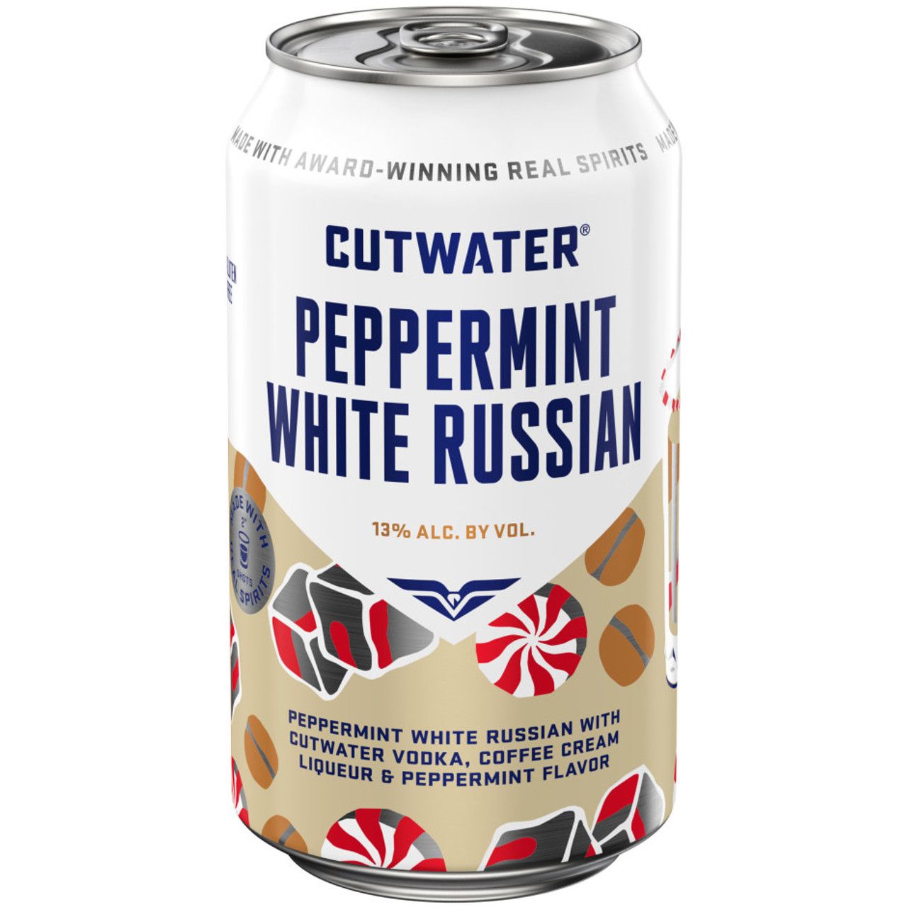 Cutwater Peppermint White Russian Limited 4pk cans single