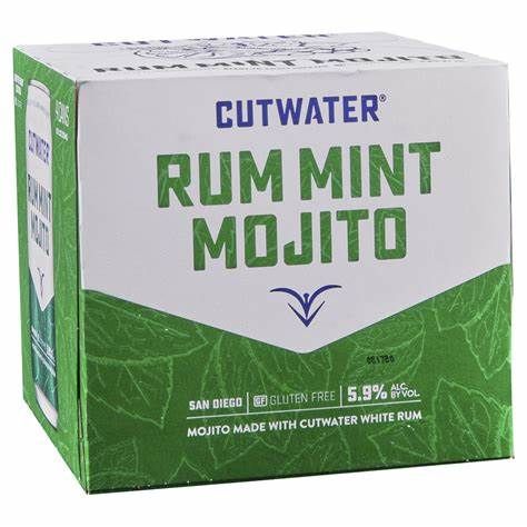 Cutwater Rum Mojito 4k cans