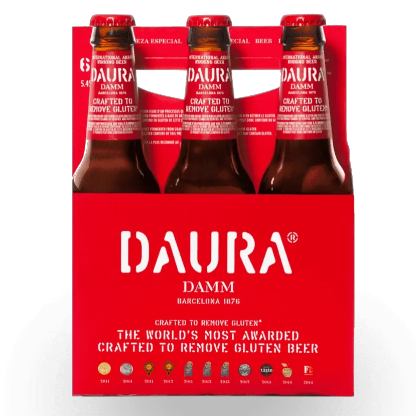 Daura Damm Gluten Reduced Lager 6pk