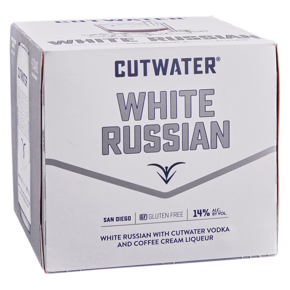 Cutwater White Russian Limited 4pk cans
