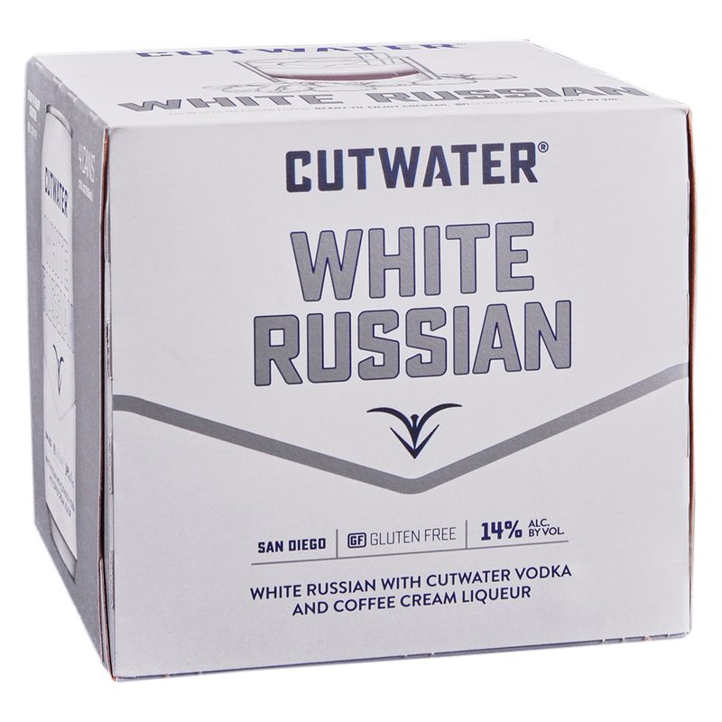 Cutwater White Russian Limited 4pk cans